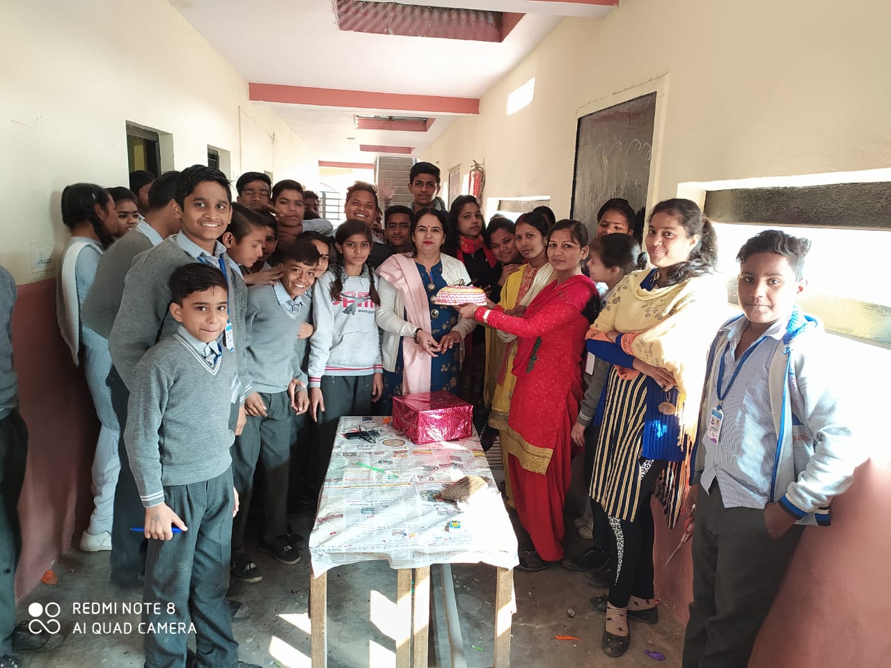 Greater Noida Public School Flag Hoisting background